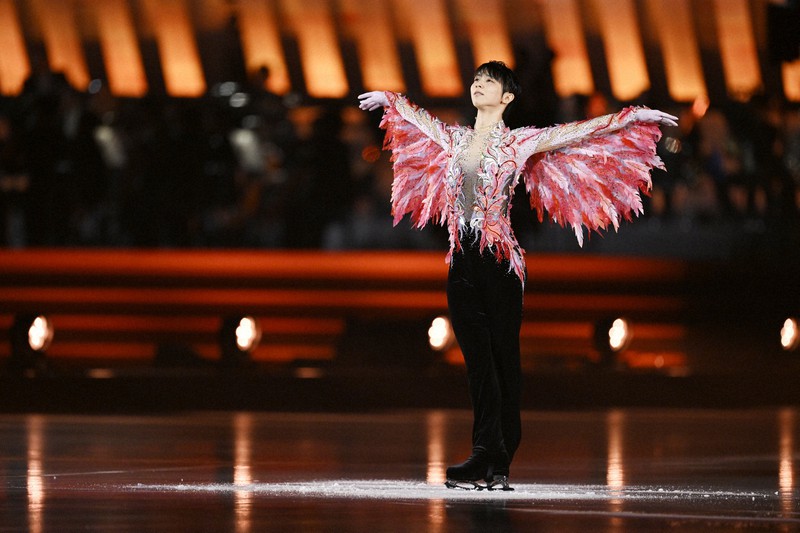 フィギュア羽生結弦さんが東京ドーム公演 3万5000人が来場 | 毎日新聞