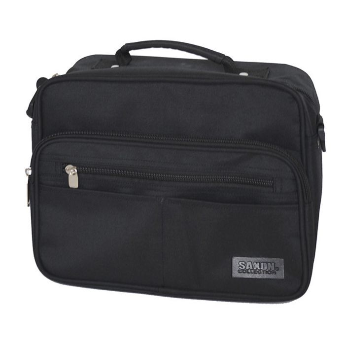 スワン SAXON ショルダー横型 5198 ブラックの通販｜ビジネスバッグ