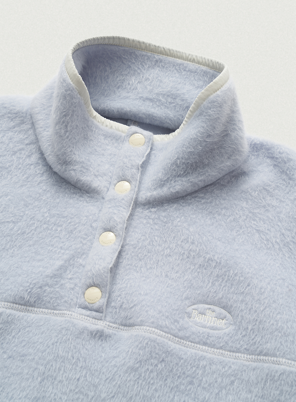Pove Fleece Half-Snap Pullover_Light Blue | ファッション通販サイト