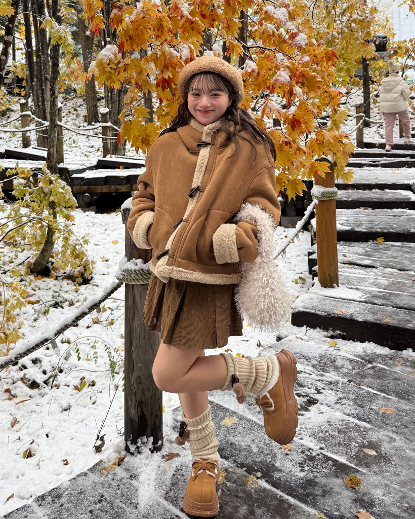 ボアショートフードムートンダッフルコート | ファッション通販サイト NUGU