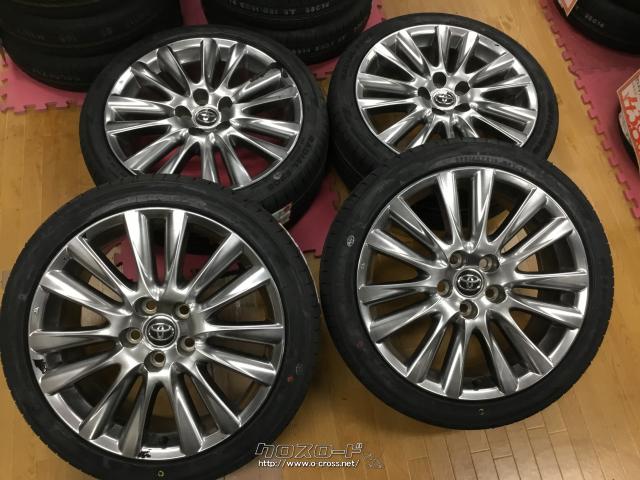 ホイール・タイヤ・トヨタ ハリアー純正 18インチ 海外製新品タイヤ4本
