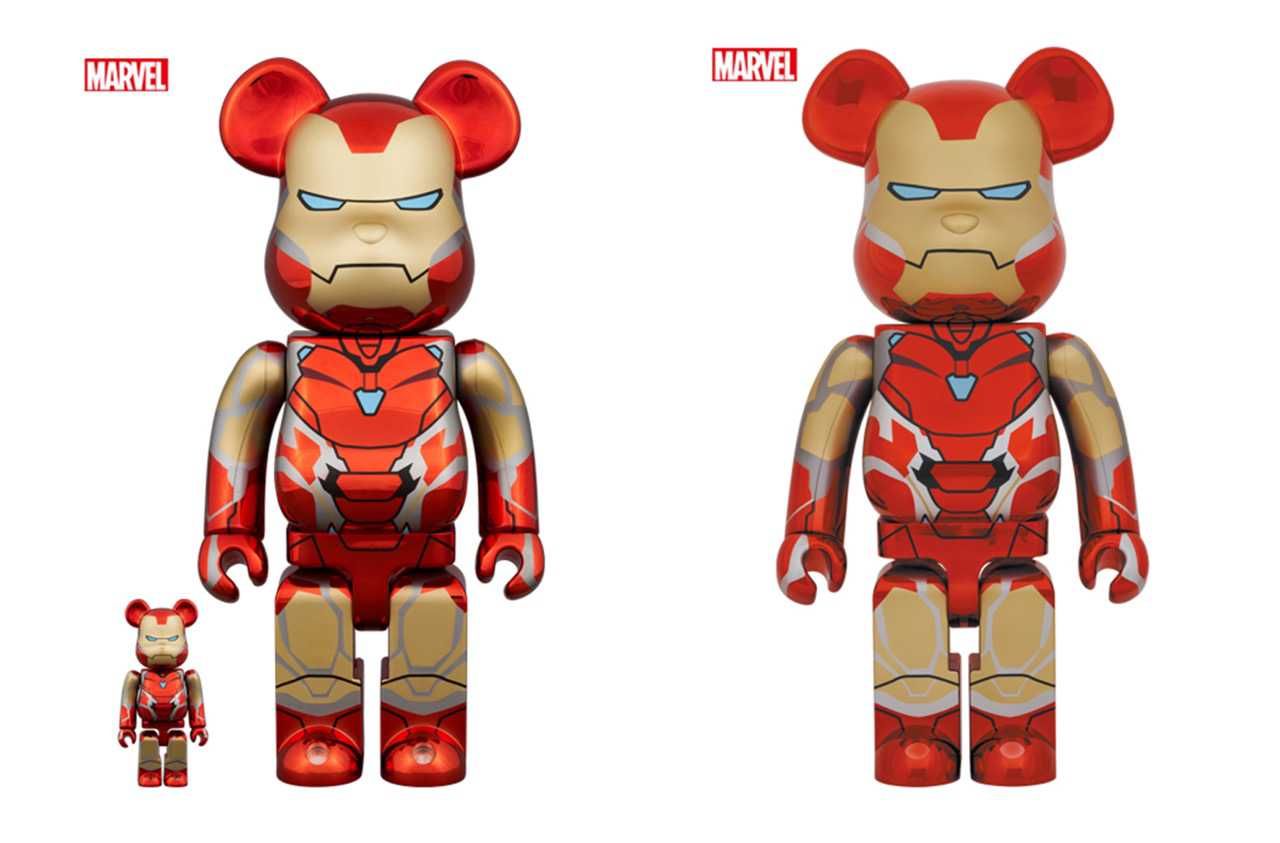 1/13発売｜BE@RBRICK IRON MAN MARK85 CHROME Ver. 100% & 400% / 1000