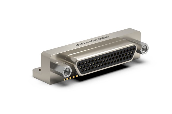 A98421-513 - Dual Row Micro-D 51 (3 row) Pin Contact Horizontal