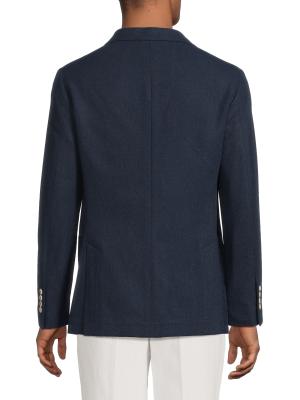 Brunello Cucinelli ​Single-Breasted Wool-Silk-Cashmere Sport Coat