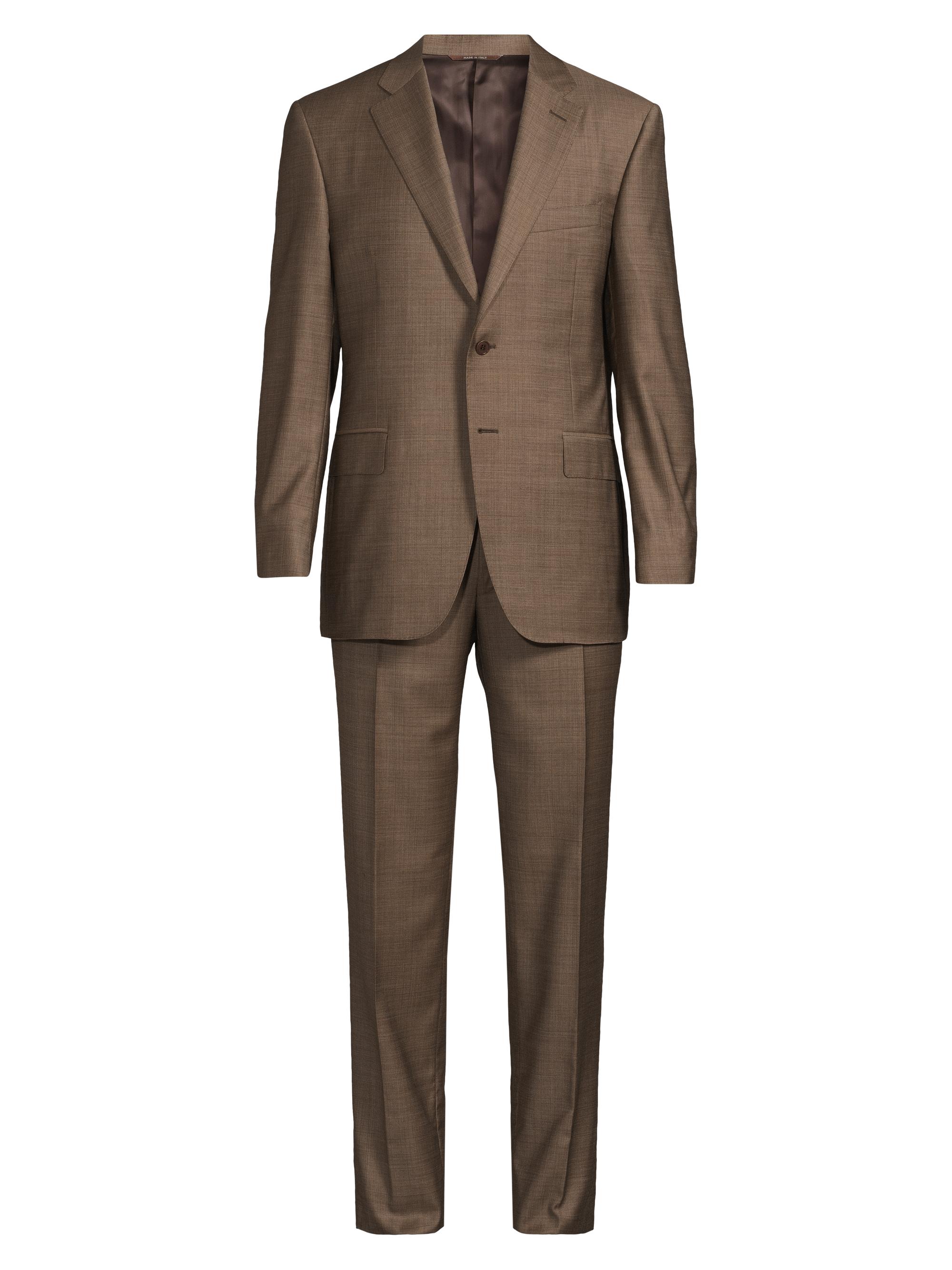 Giorgio Armani Windowpane Plaid Wool Suit | Saks Fifth Avenue