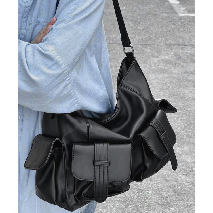 マルチポケットショルダーバッグ 斜めがけ[品番：AGCW0006104