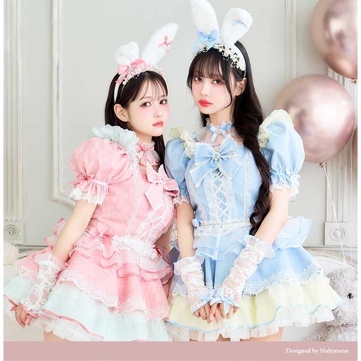 佐藤ノア&中村里砂着用】ロイヤルマリーレースバニー《オリジナル