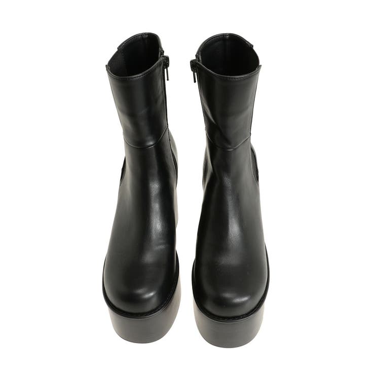 ラウンドサイドゴアブーツ[品番：MKSW0065823]｜EMODA（エモダ）の