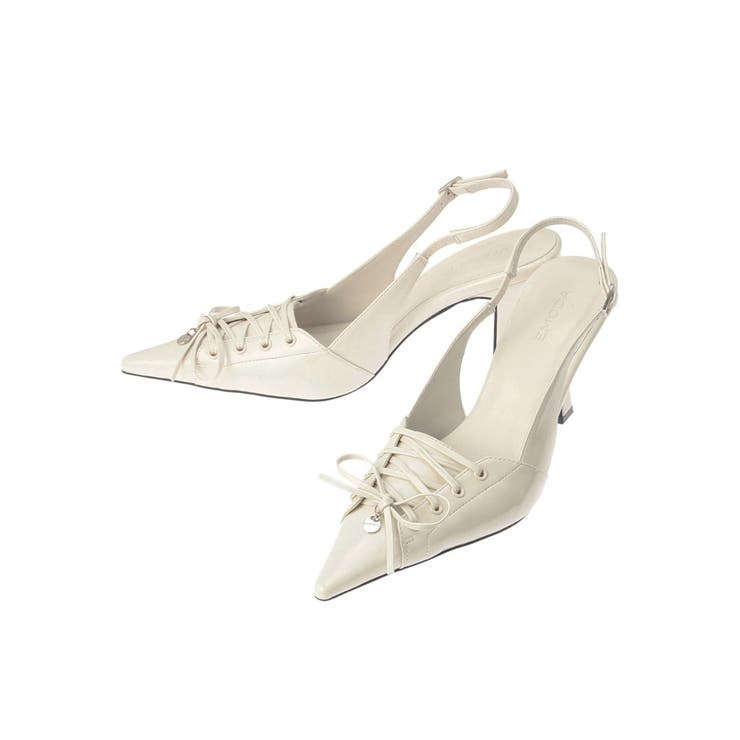 レースアップリボンパンプス[品番：MKSW0063306]｜EMODA（エモダ）の