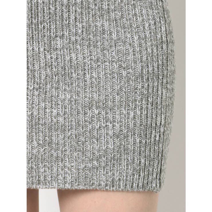 バックオープンタイトニット ワンピース[品番：MKSW0032057]｜GYDA