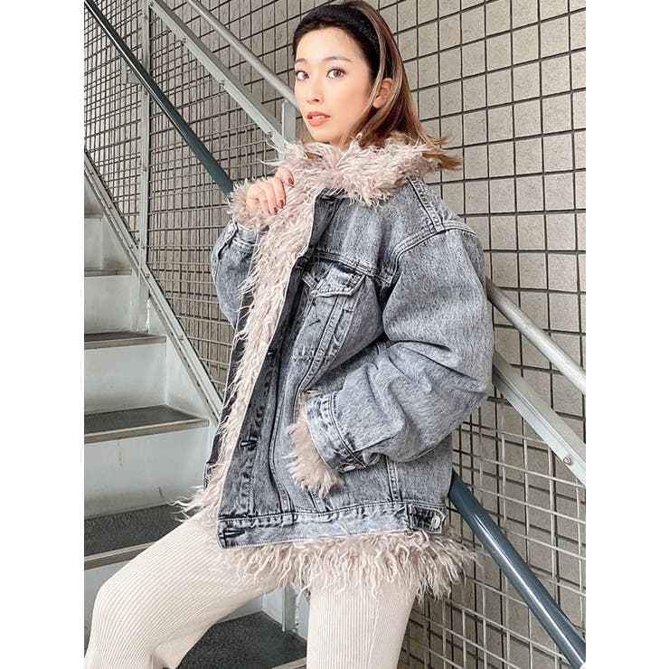 3WAYチベットファーライクGジャン[品番：MKSW0040720]｜GYDA（ジェイダ