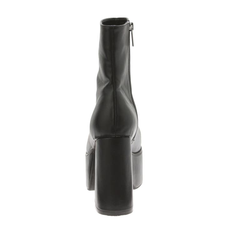 厚底】チャンキーヒールショートブーツ[品番：MKSW0060088]｜EVRIS