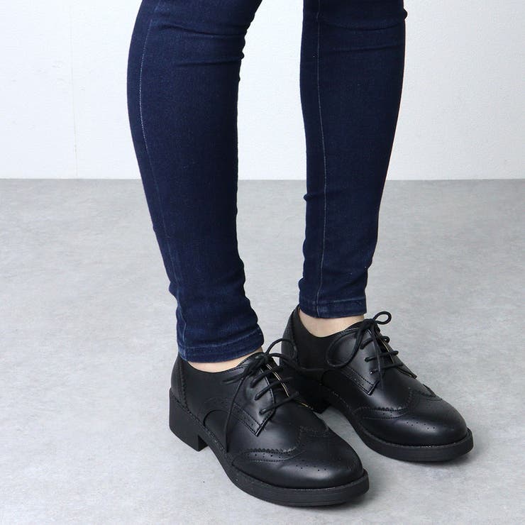 ウィングチップオックスフォードシューズ ☆3574[品番：SFWS0000282