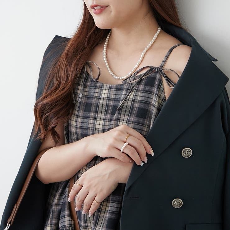 ティアードキャミチュニック[品番：NCLW0016639]｜NICE CLAUP / OLIVE