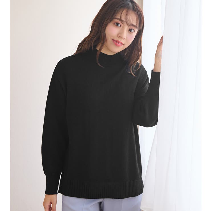 ハイネックニットプルオーバー[品番：ATTW0007320]｜alotta（アロッタ