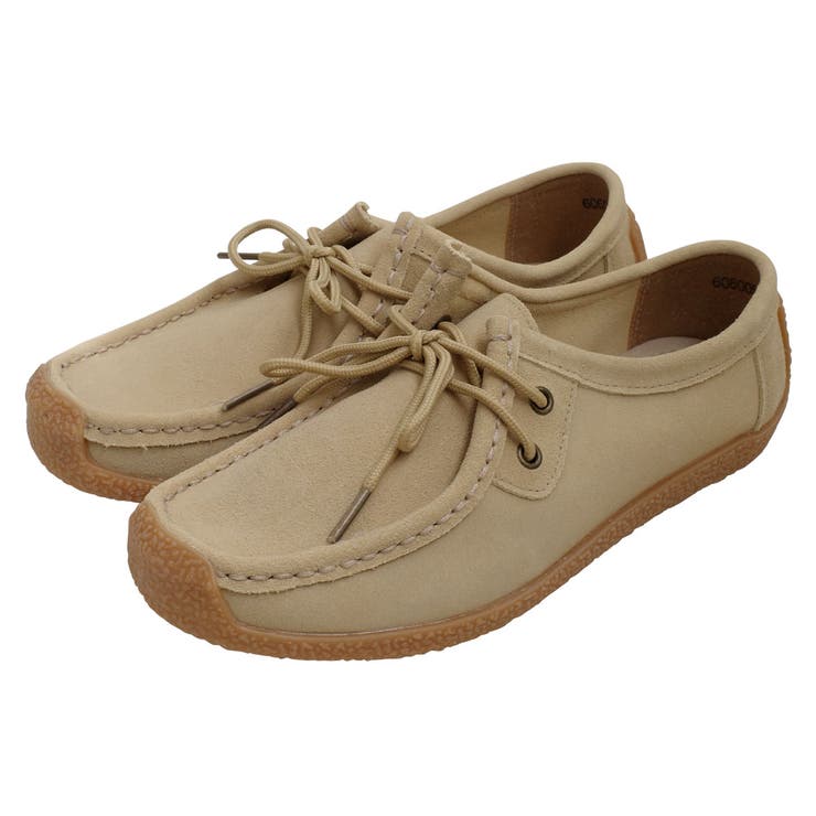 本革 モカシン ドライビングシューズ レディース[品番：BNZS1684102