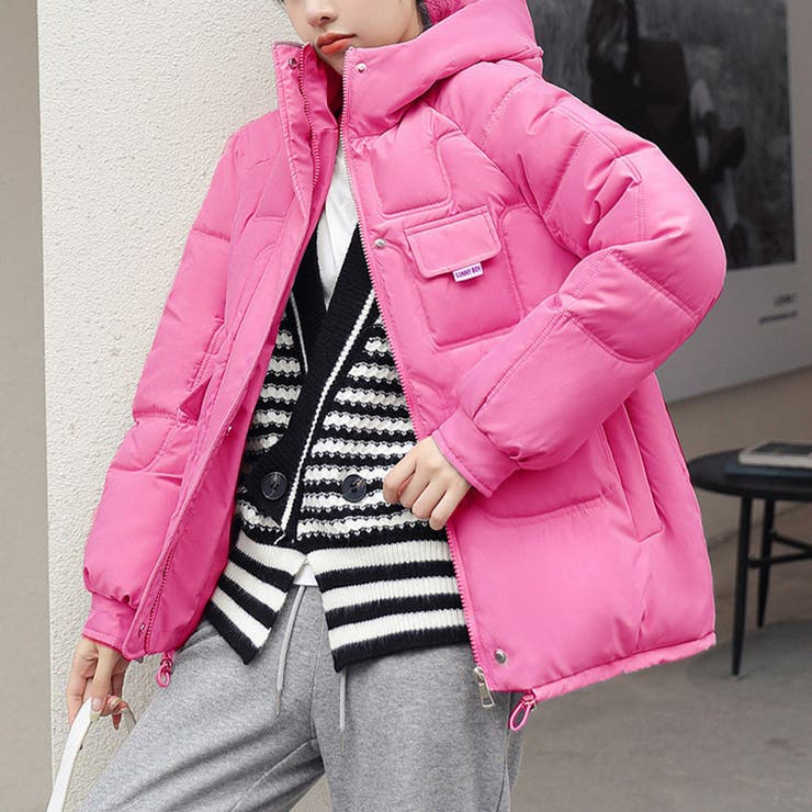 フード付きアウター レディース アウター[品番：AMSW1777327]｜Amulet