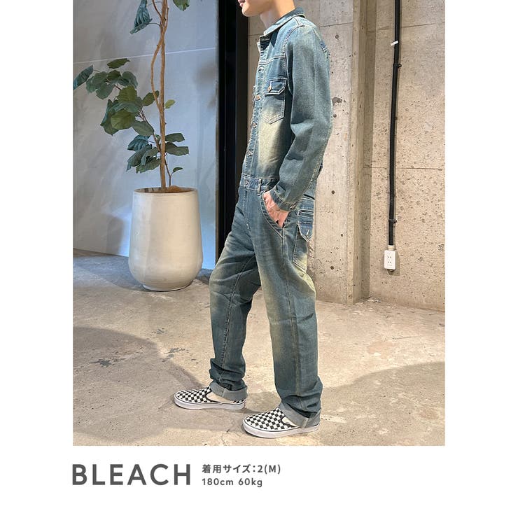 ツナギ デニム ジャンプスーツ[品番：BTJM0000077]｜BEAT JIVE（ビート