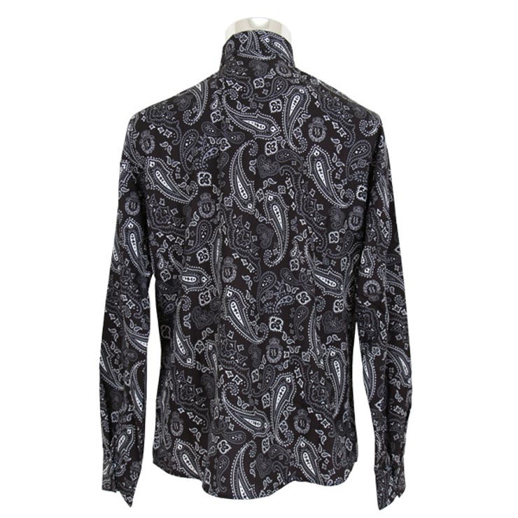 柄シャツ ペイズリー柄 長袖シャツ[品番：DCTW0004158]｜Decorative