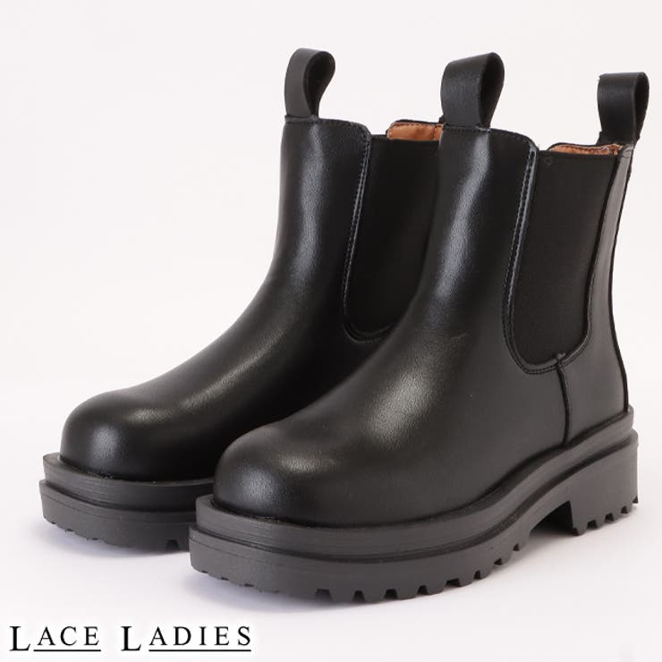 ショートブーツ チェルシーブーツ スムース[品番：LCLW0002166