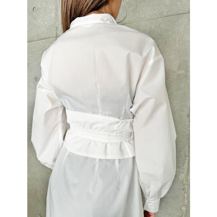 コルセットベルトシャツワンピース[品番：EO000006259]｜EGOIST