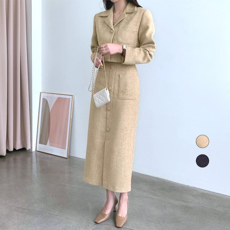 上品 ツイード セットアップ[品番：FSBW0000693]｜fashion box