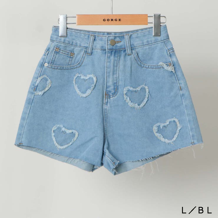 ハートデニムショートパンツ[品番：GORW0008999]｜GORGE （ゴージ）の
