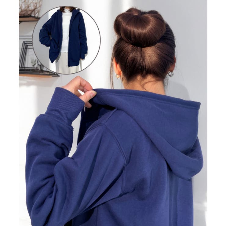 6色展開】裏起毛 ジップパーカー #無地 #ジップ #ユニセックス[品番