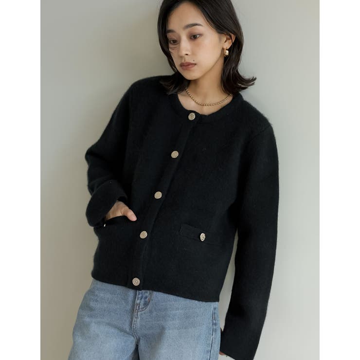 2025AW COLLECTION][入卒式 セレモニー]ニットゴールドボタン…[品番