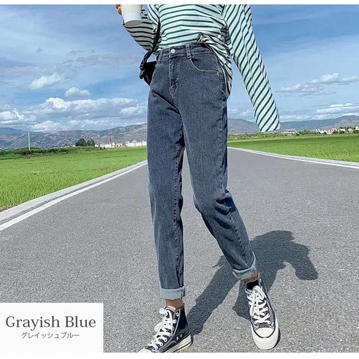 デニムパンツ ストレート ロング丈[品番：JCSW0001555]｜JOCOSA