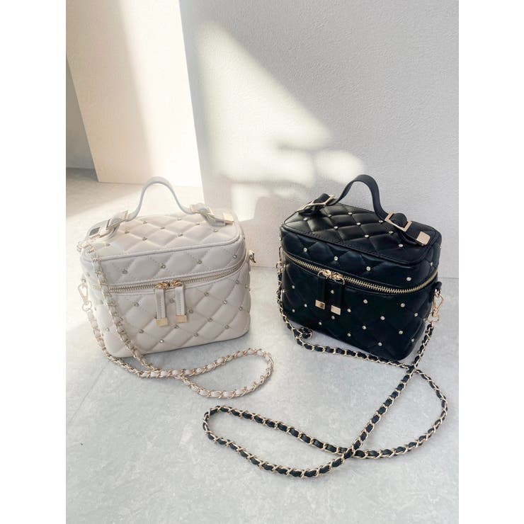 ジュエルバニティバッグ[品番：LINW0002230]｜LIPSERVICE（リップ