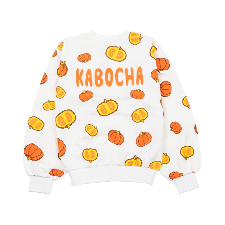 フード総柄スウェット(GYOZA SABAKAN ODEN KABOCHA)[品番：PNYW0003974