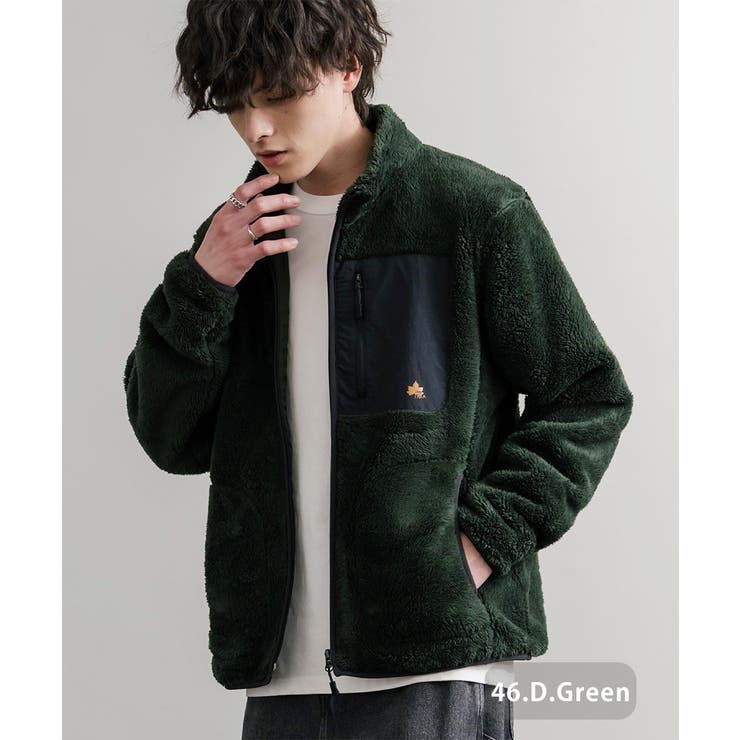 ボアジャケット ブルゾン LOGOS[品番：OE000008994]｜Rocky Monroe