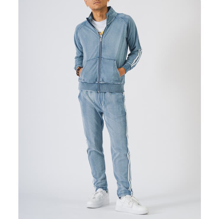 セットアップ可】トラックジャケット スウェット デニム ジャケット