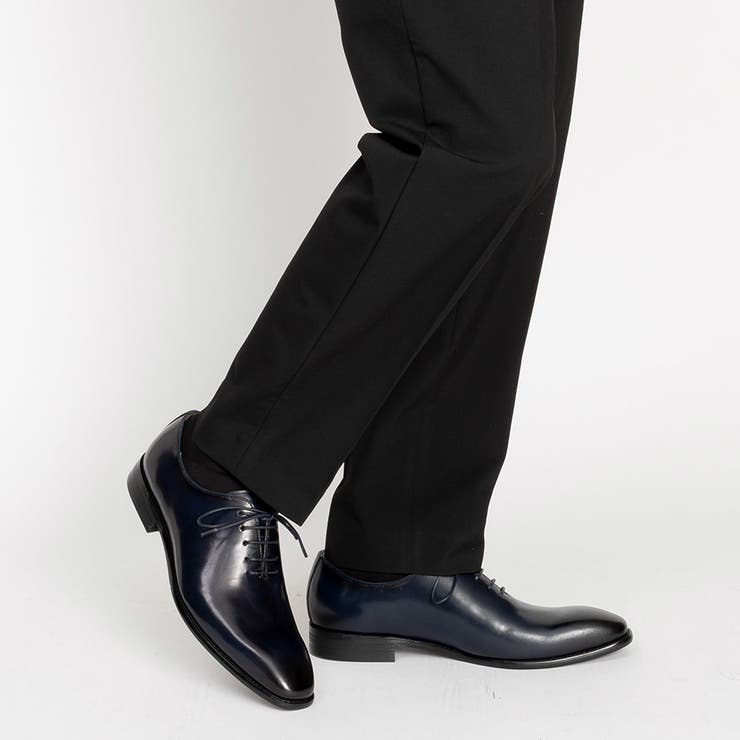 ホールカット レザー ドレスシューズ / プレーントゥ レースアップ