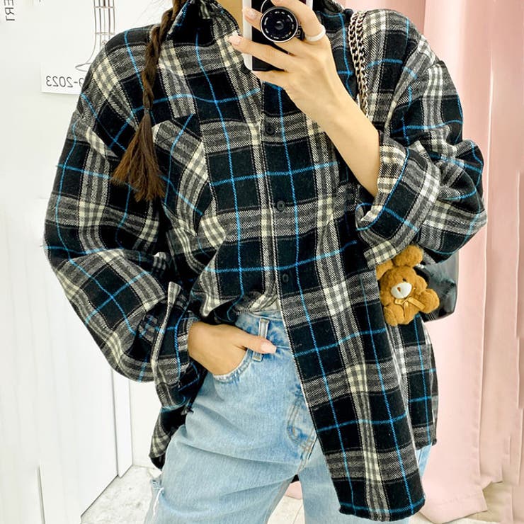 チェックシャツ チェック シャツ[品番：KH000015160]｜VIVID LADY