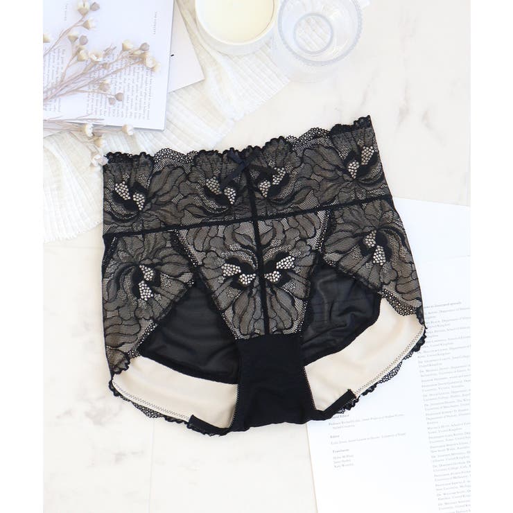 ピオニーレース骨盤ガードルショーツ ヒップアップ 骨盤ショーツ[品番