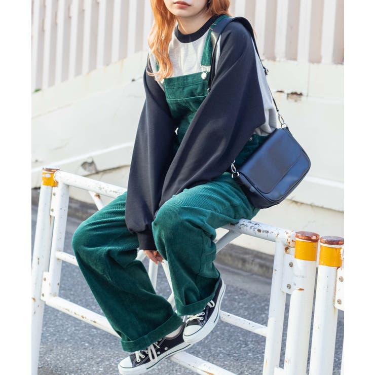 コーデュロイオーバーオール 韓国 韓国ファッション[品番：WG010081877