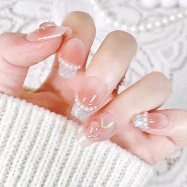 3D パール フレンチ[品番：LCLW0009219]｜レースレディース （レース