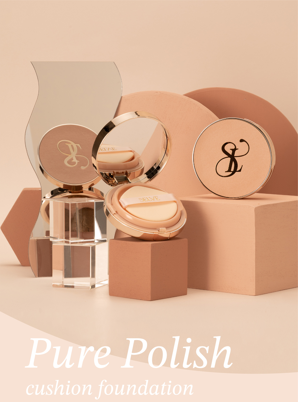 ピュアポリッシュクッションファンデーション レフィル – SELVE