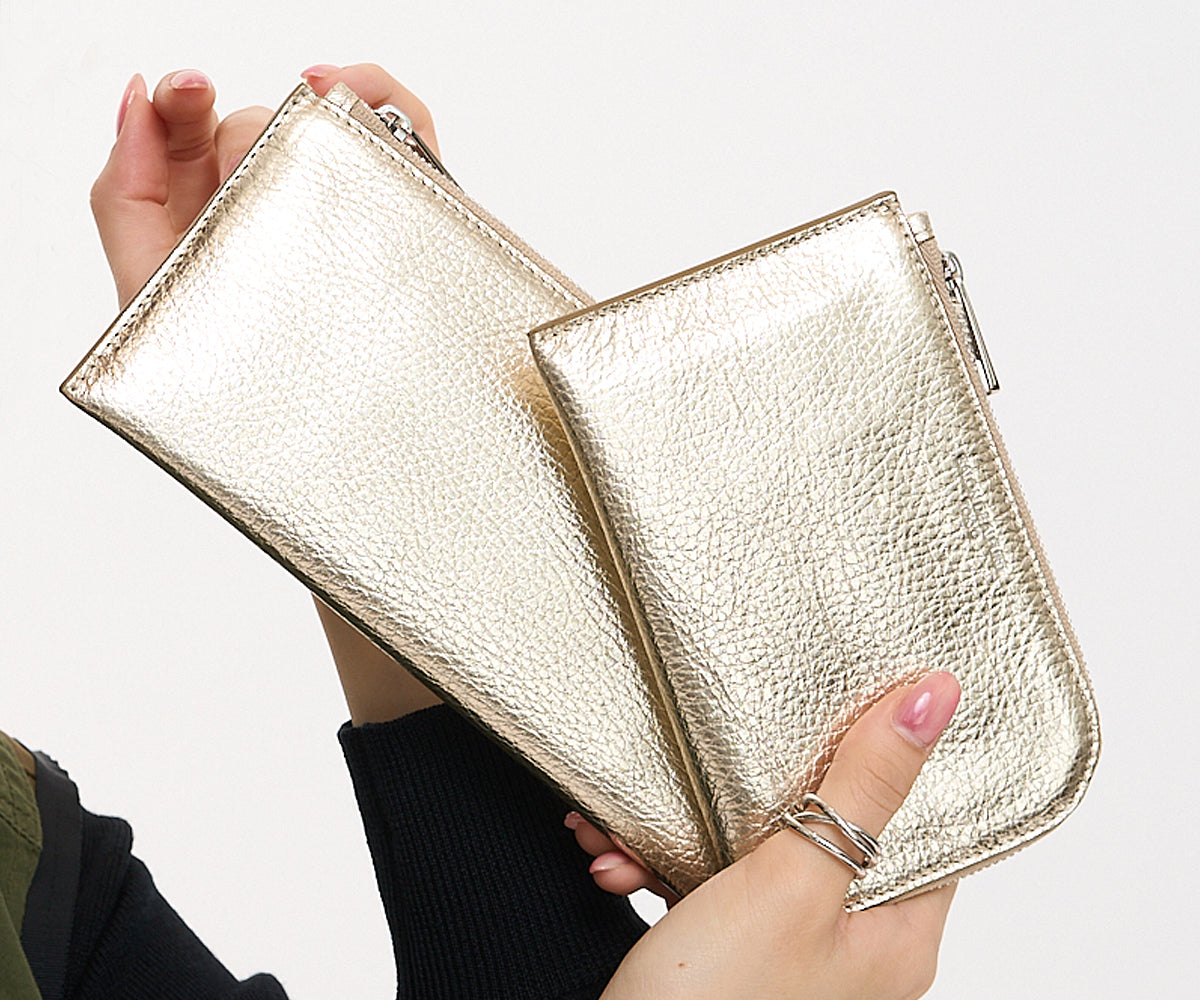 サロンドアルファード L字ファスナー ミニ財布 1819