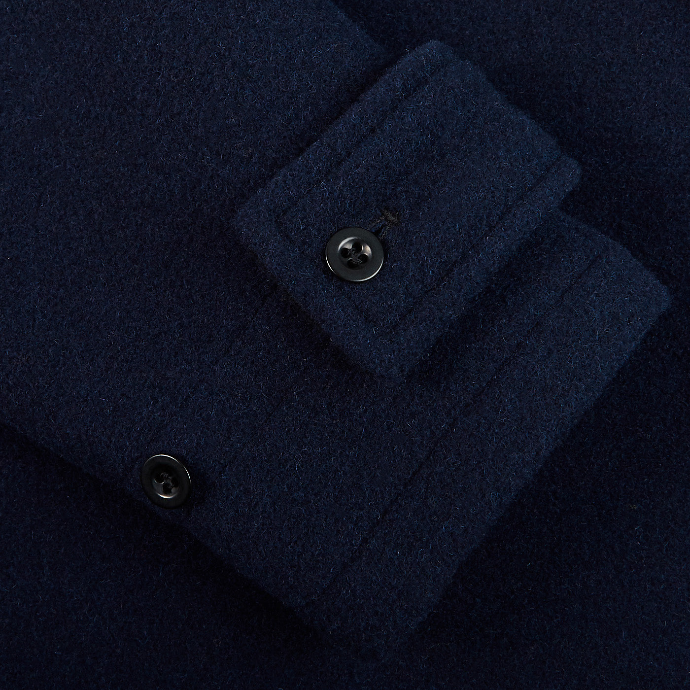Gloverall | Navy Blue Wool Monty Duffle Coat | Fine Menswear since
