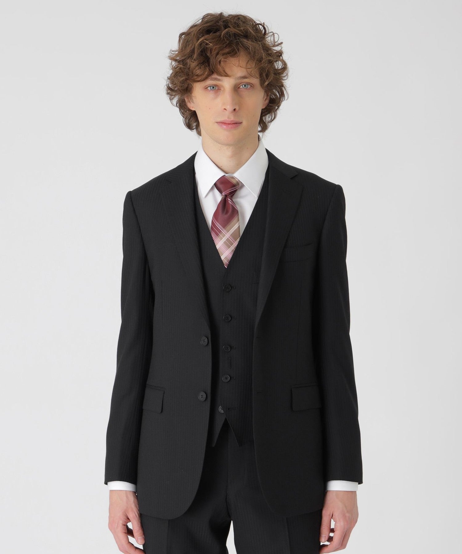 一部店舗限定】Zegna TRAVELLER シャンブレーブルーヘリンボーン