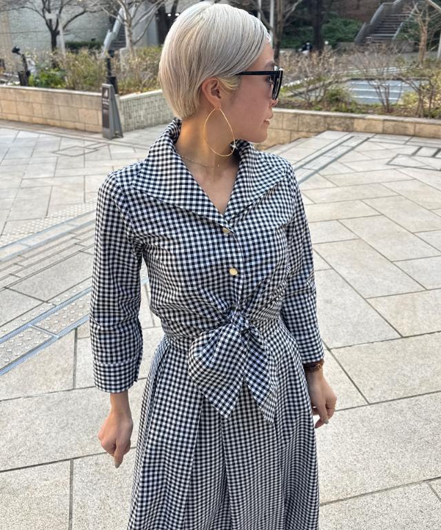 パリジェンヌギンガムチェックブラウス｜JENNE(ジェンヌ)公式通販