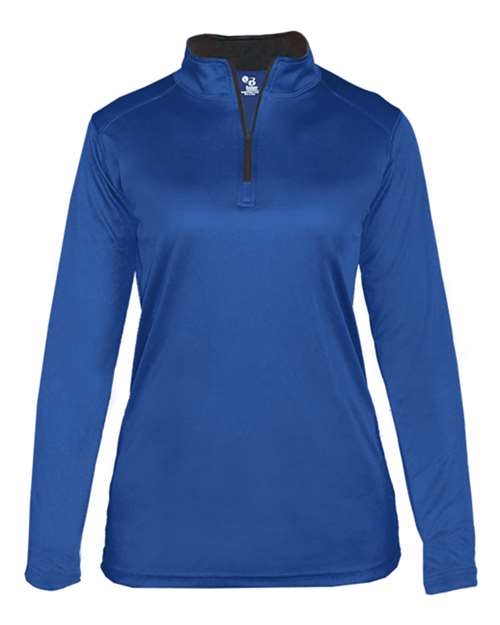 Buy Womenâ€™s B-Core Quarter-Zip Pullover 4103 - Badger Online at
