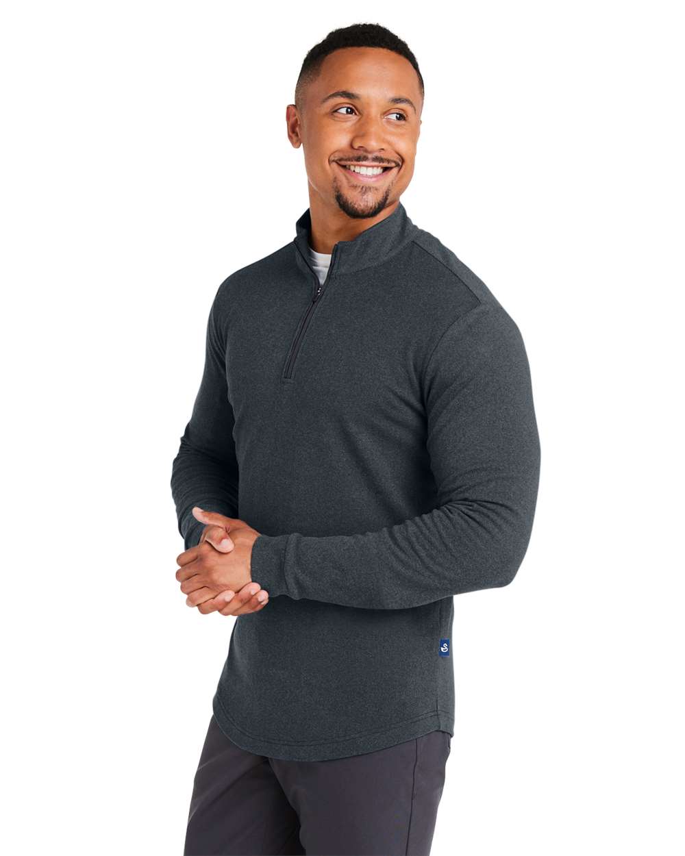 Swannies SWE500 - Men's Emery Quarter-Zip Pullover