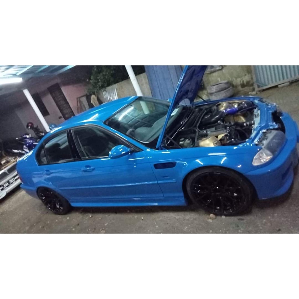 AIKKA CS76 TRAFFIC BLUE OLD SCHOOL SUPREME SOLID COLOUR 2K PAINT