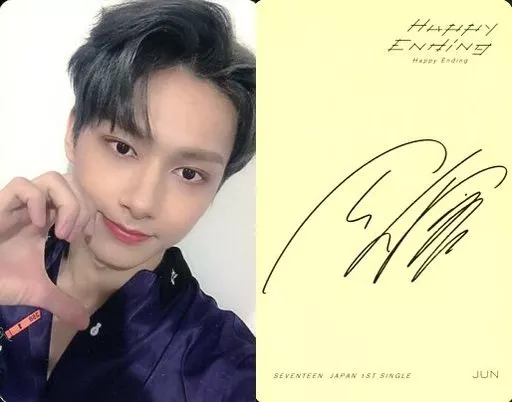 SEVENTEEN Happy Ending サイン入り SEVENTEEN Happy Ending シングル - メルカリ