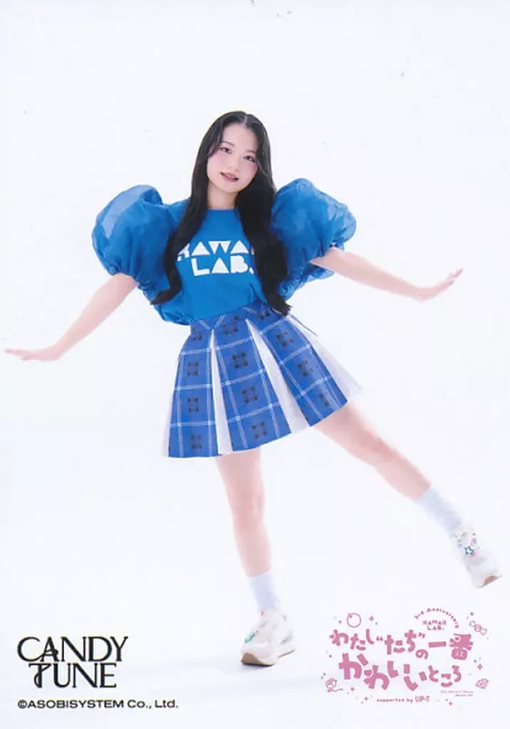 CANDY TUNE 桐原美月 推しアピユニフォーム 桐原美月👗新衣装】 💙 💙 💙 💙 💙 💙 桐原美月 （Mizuki Kirihara