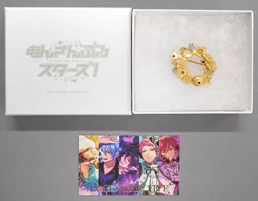 あんさんぶるスターズ あんスタ AGF Palnart×amie 五奇人ブローチ AGF2018『あんスタ』五奇人のスノードーム＆各キャラのモチーフを